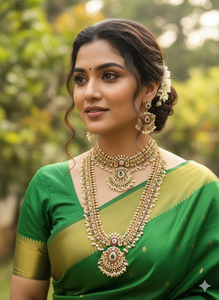 Paavini Guttapusalu Bridal Combo
