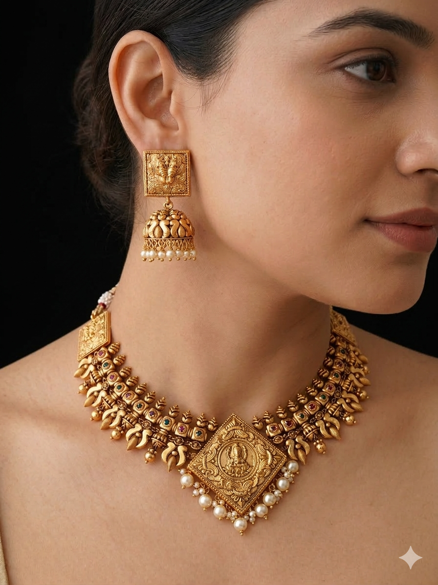 Sarwashree Gold Replica Necklace