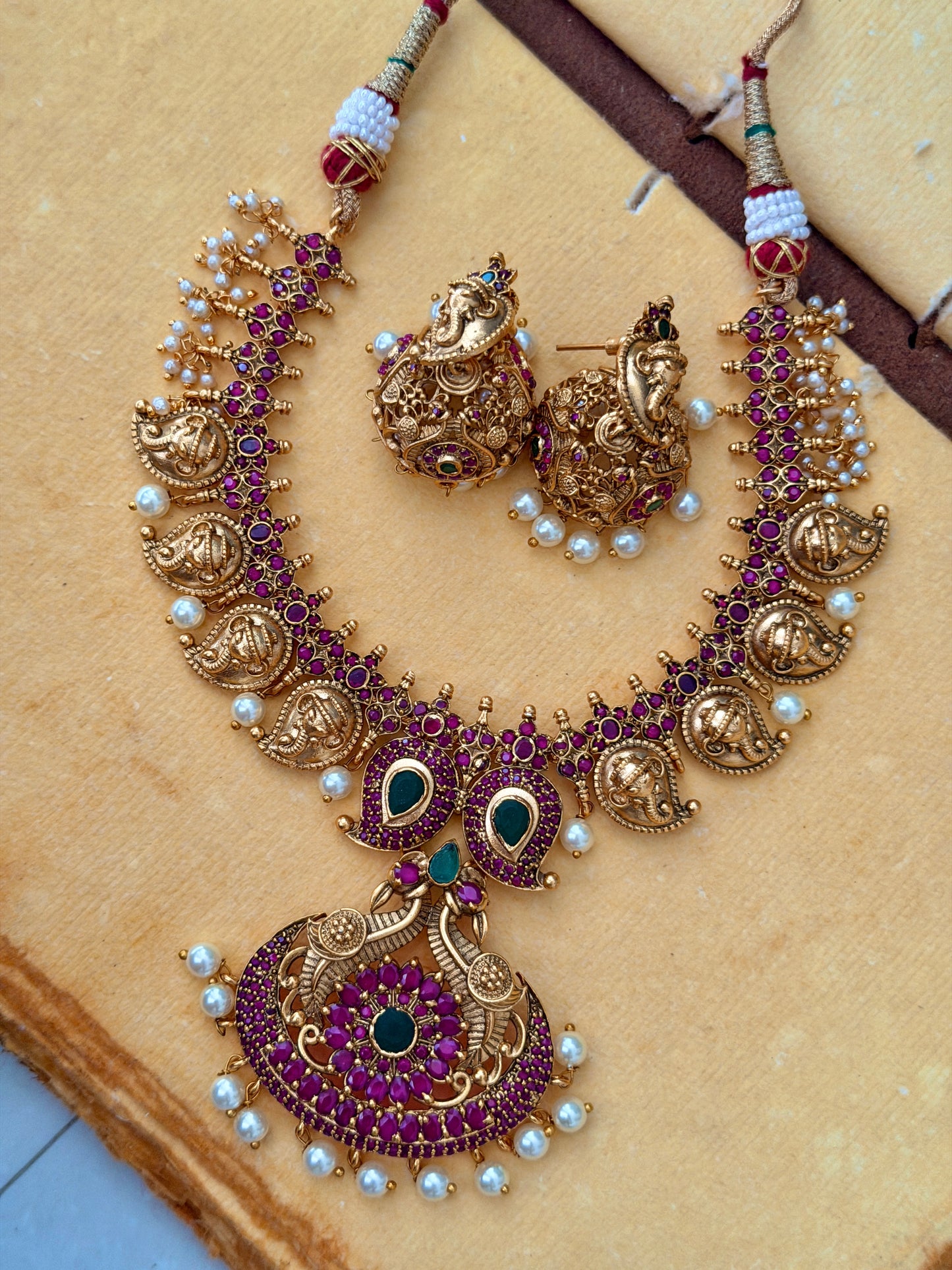 Vajram Mango Necklace