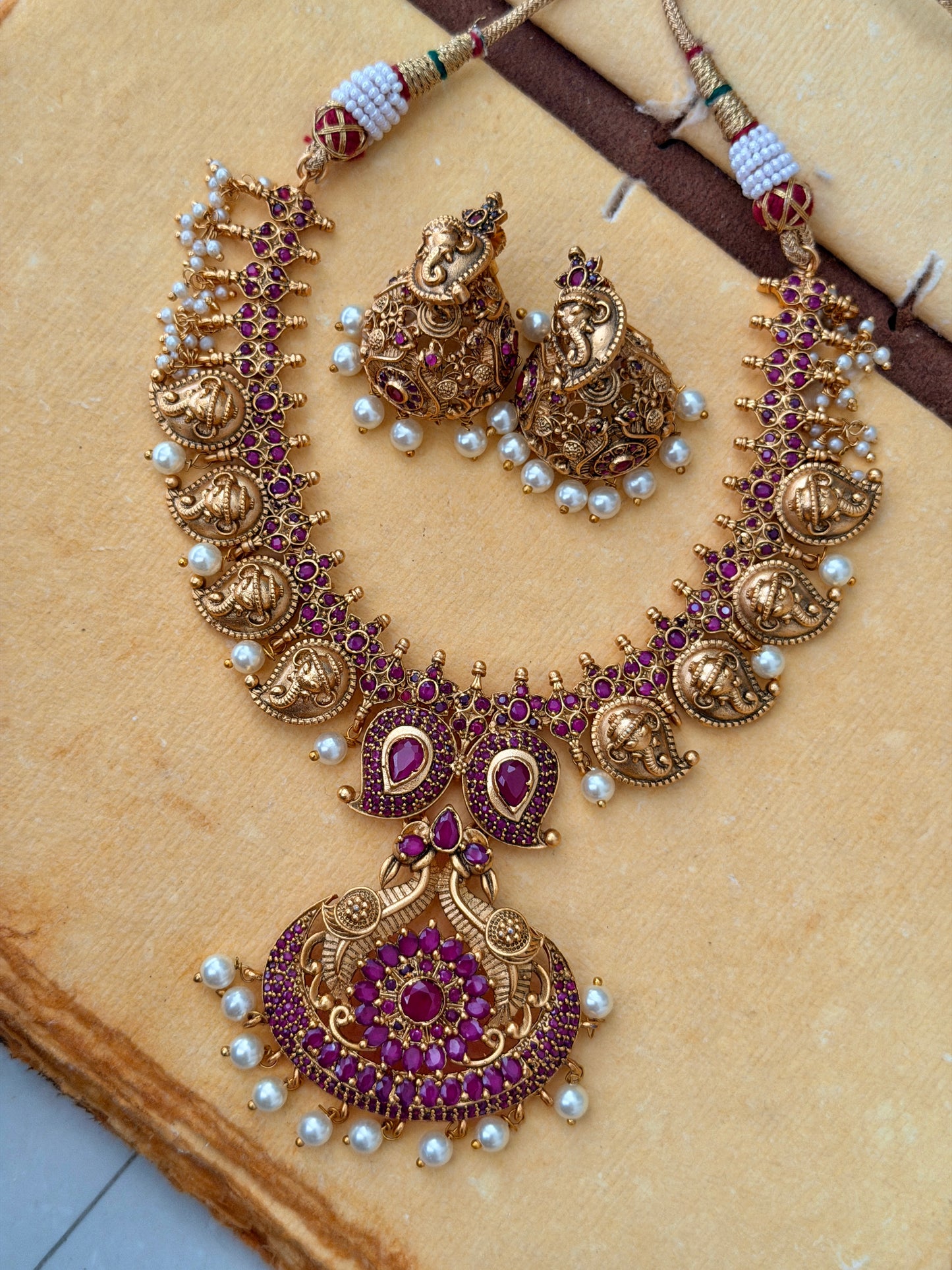 Vajram Mango Necklace