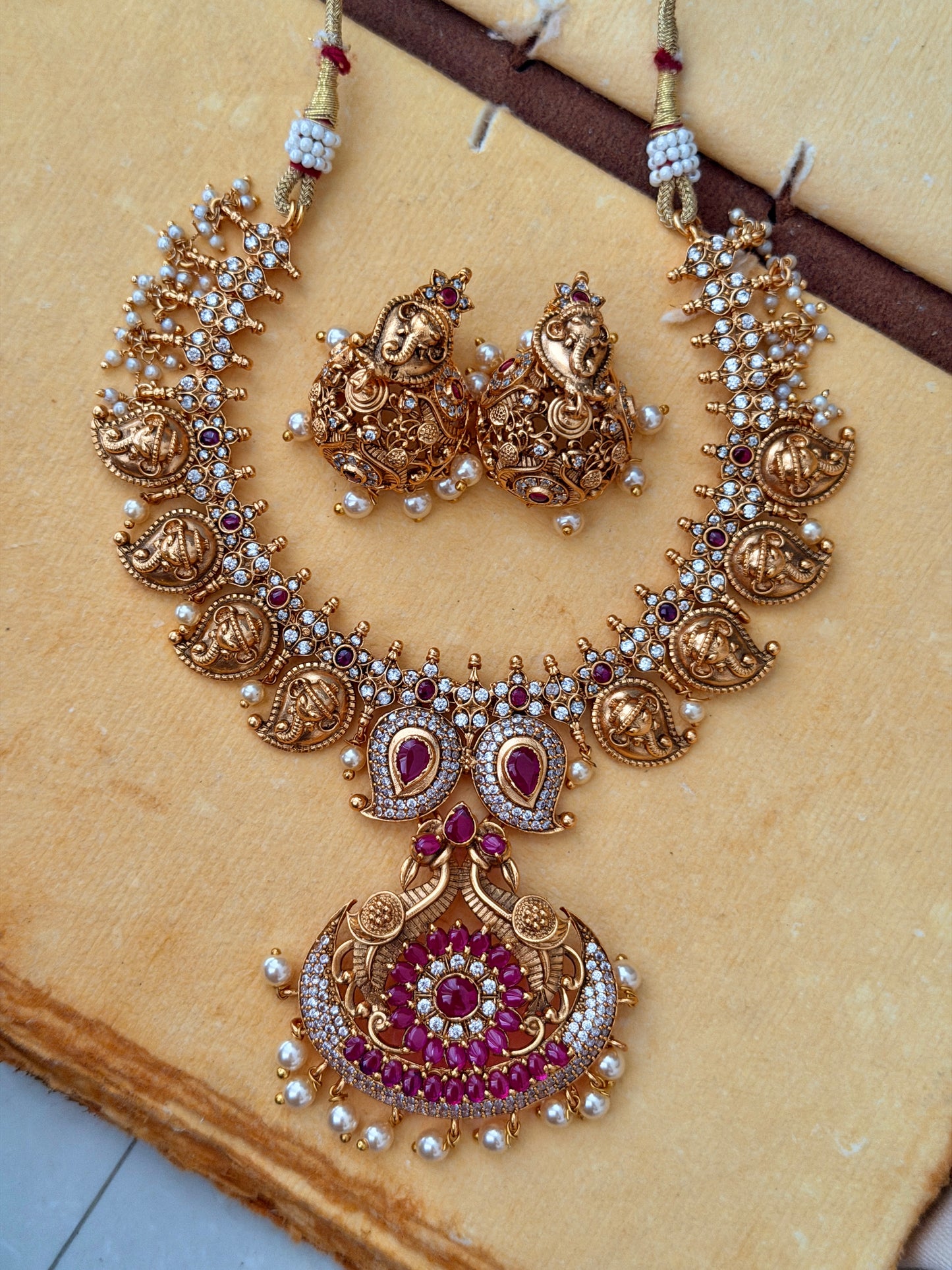 Vajram Mango Necklace