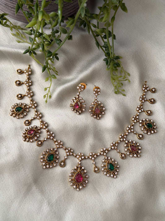 Pear Drop AD Necklace