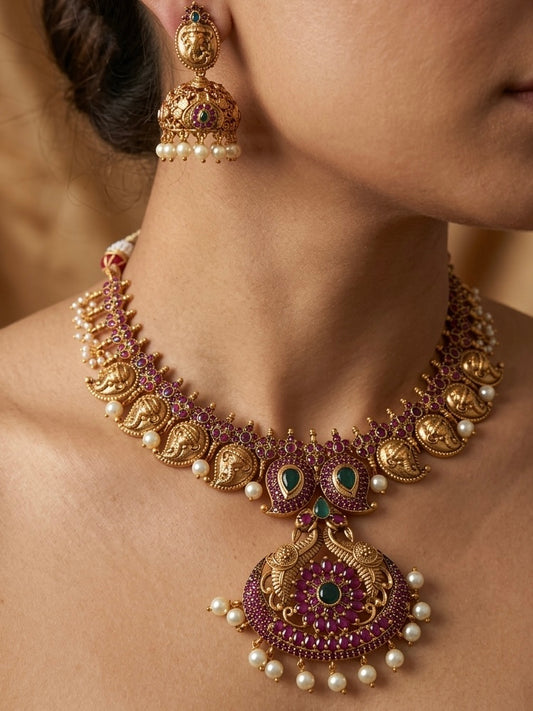 Vajram Mango Necklace