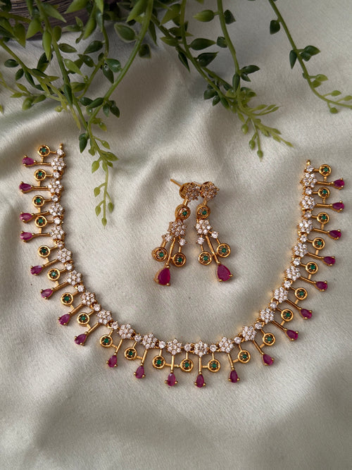 Samira Ruby Necklace