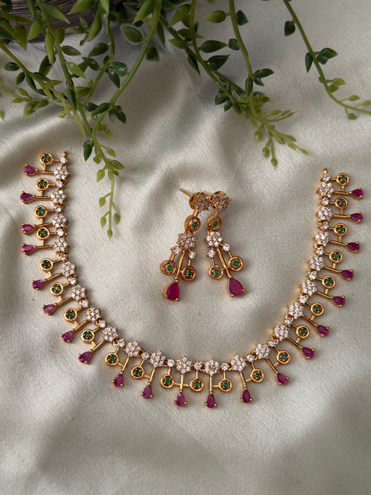 Samira Ruby Necklace