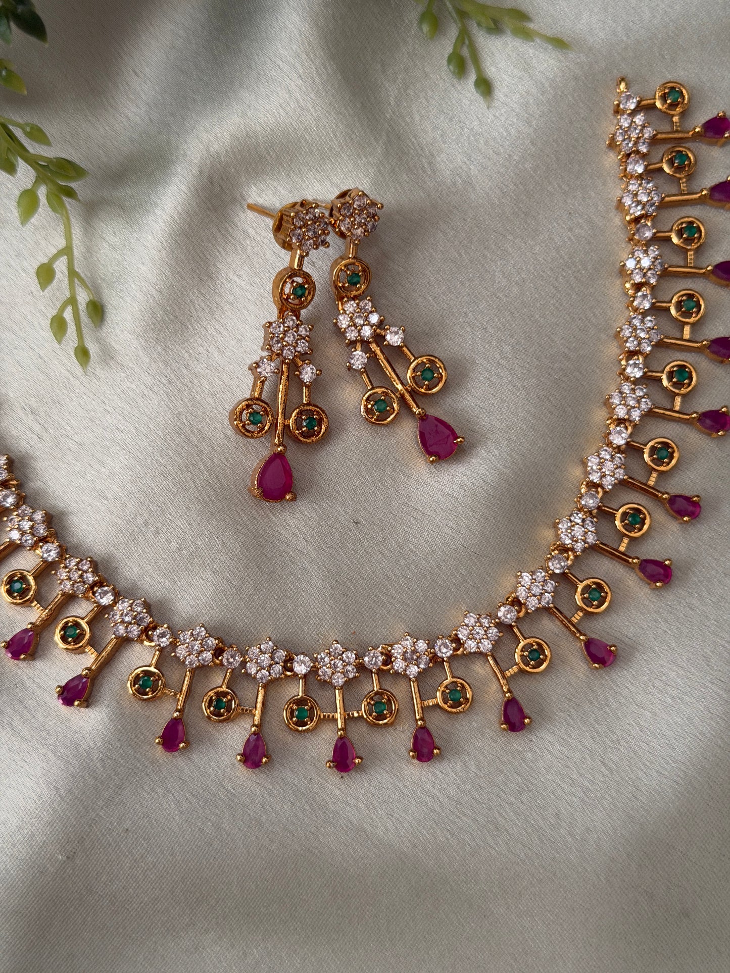 Samira Ruby Necklace