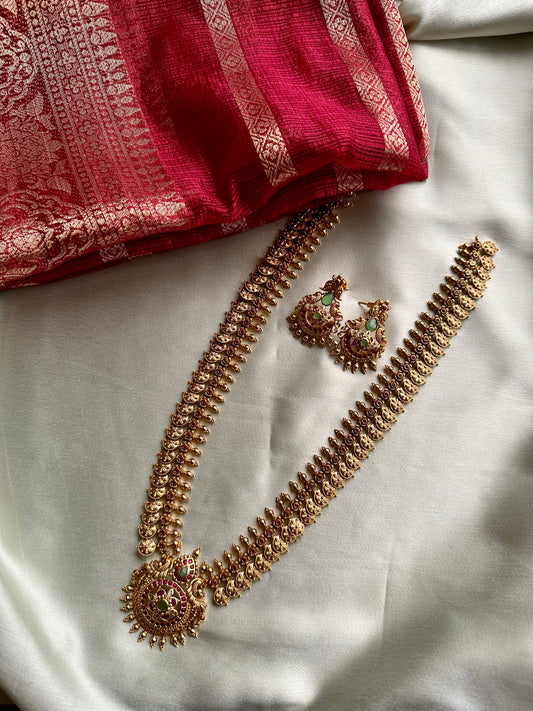 Indrani Premoum Antique Haaram set