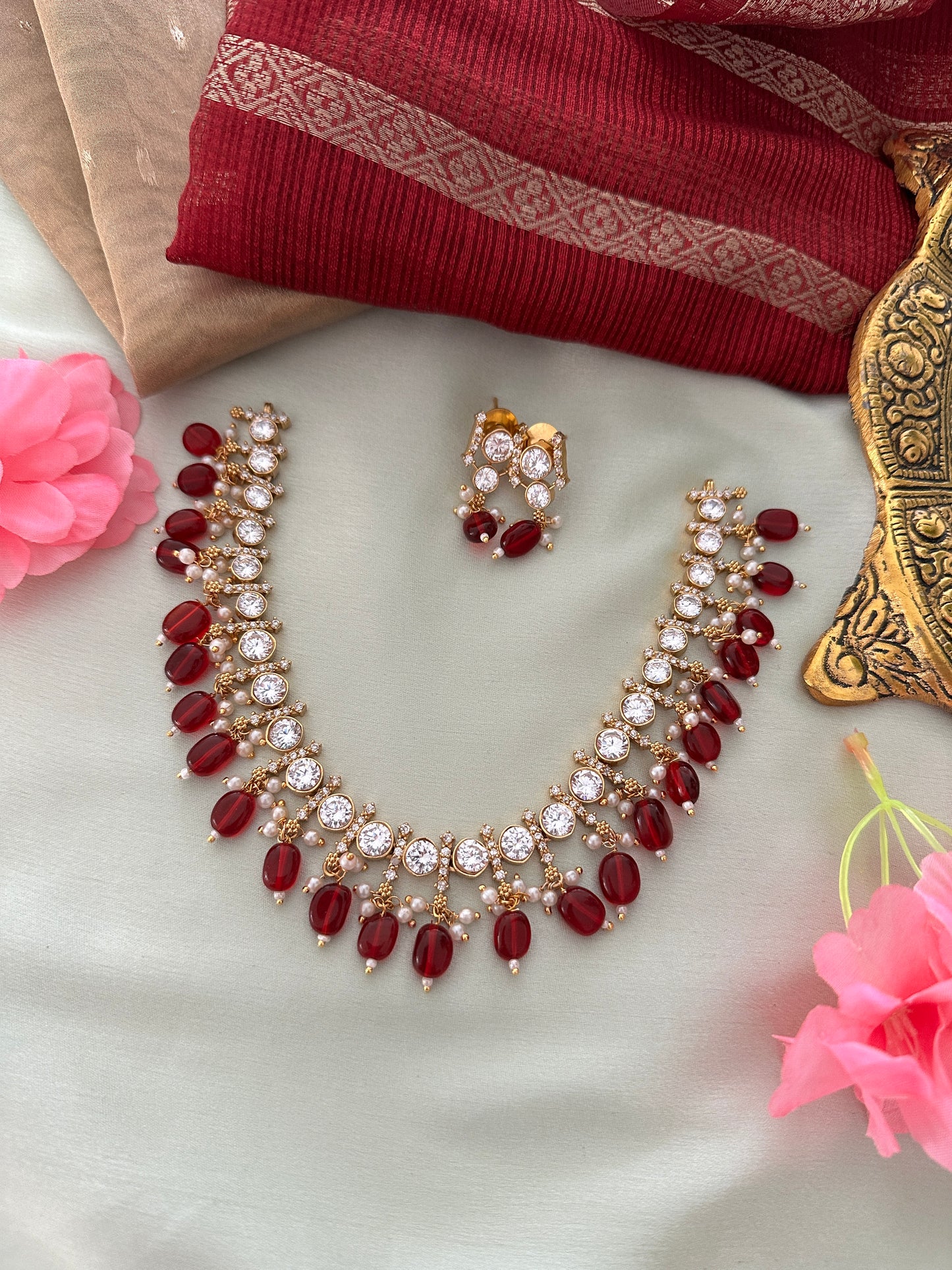 Kaur AD Necklace with beads