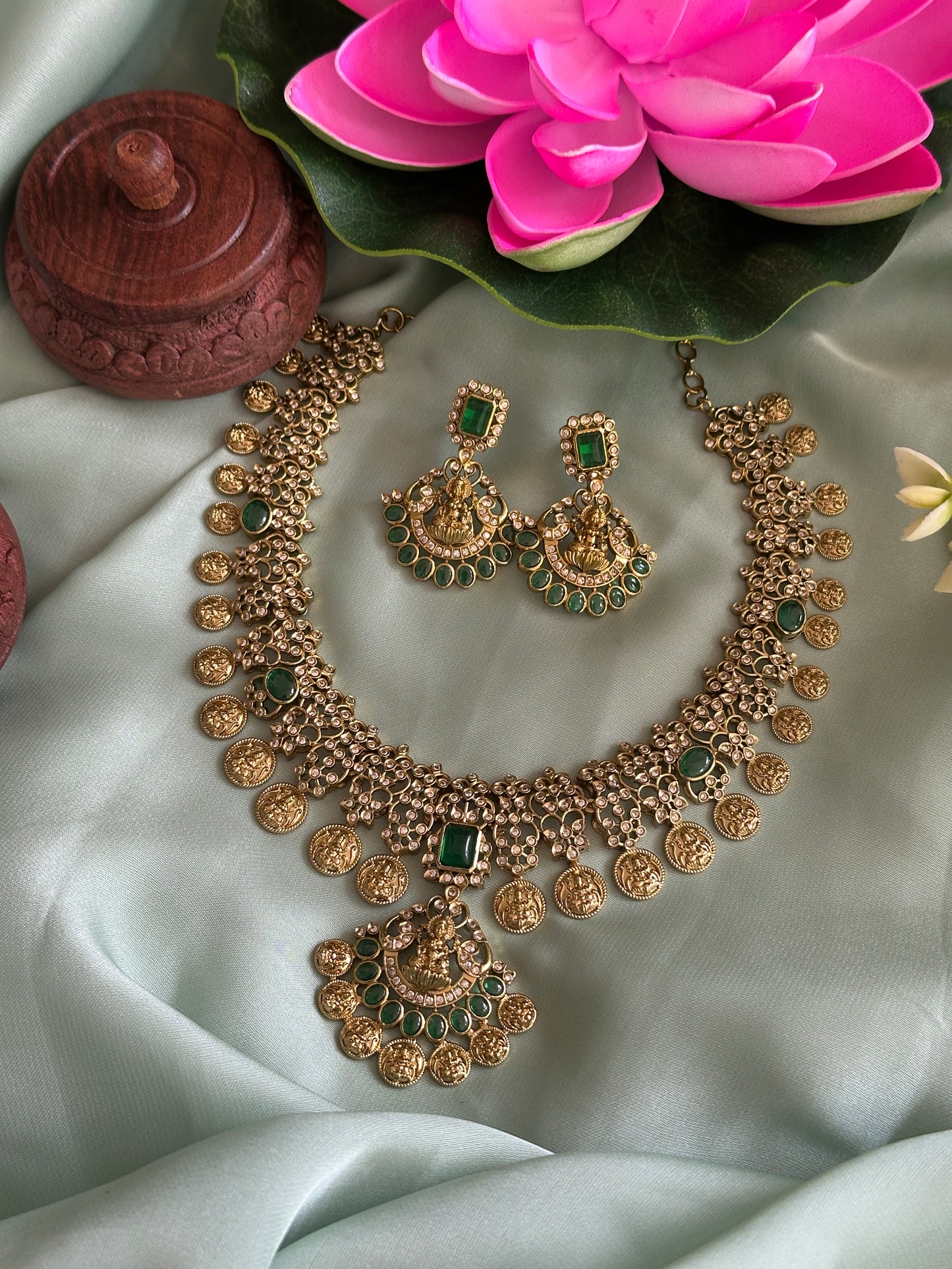Nimisha Coin Necklace (Premium)