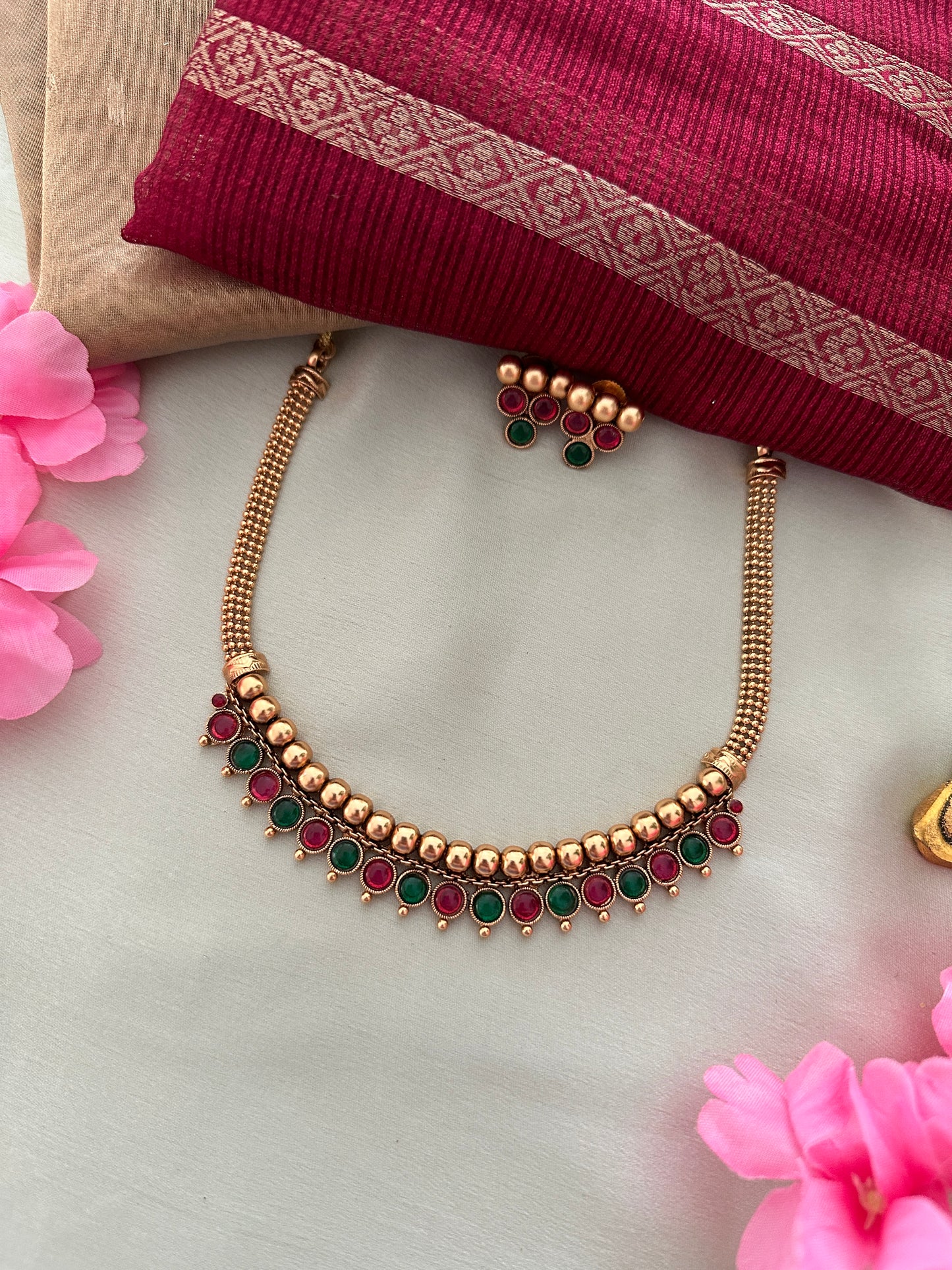 Simple Multi Sufi Necklace