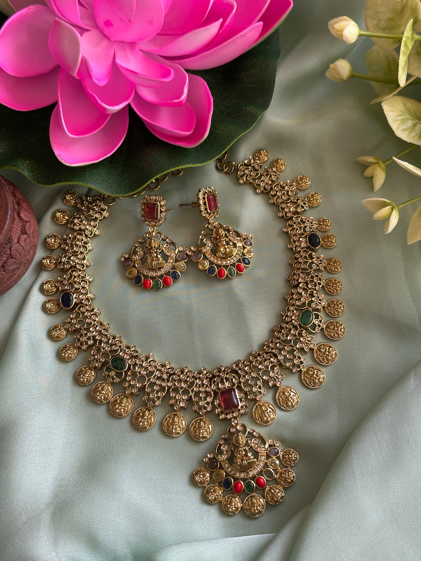 Nimisha Coin Necklace (Premium)