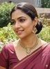 Simple Kempu Guttapusalu Choker