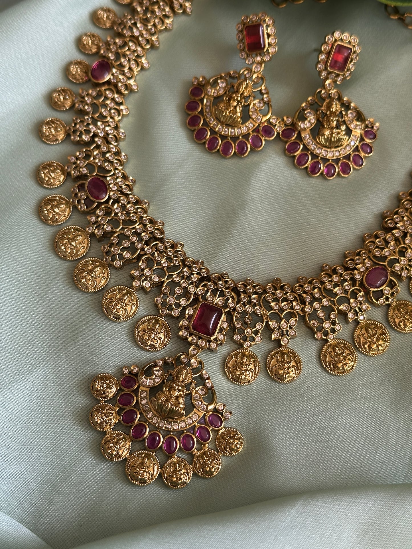 Nimisha Coin Necklace (Premium)