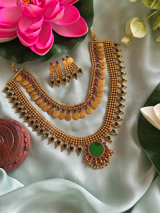 Kaashu x Palakka Double Layer Necklace