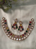 Shona dual Layer Navaratna Necklace