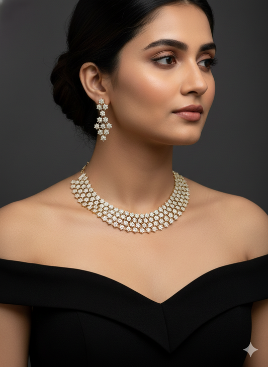 Cluster Star Premium Necklace