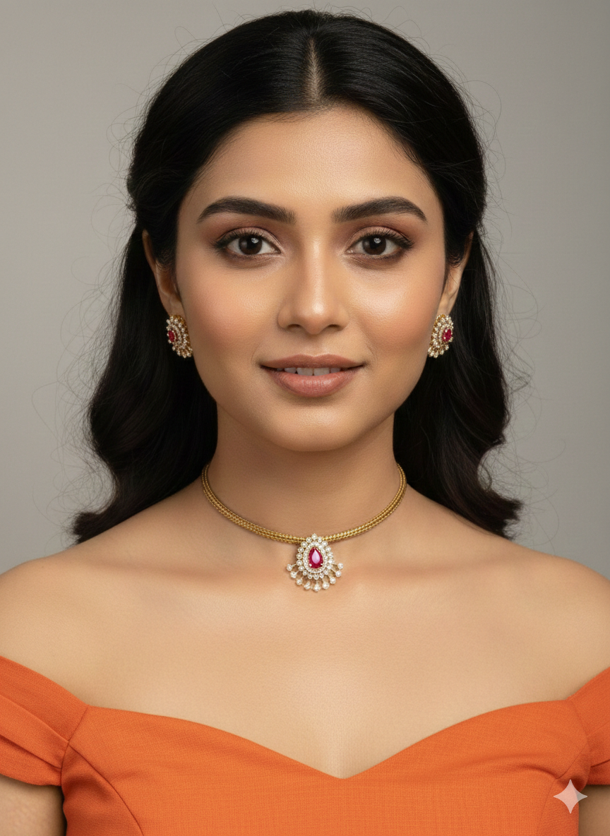 Cherry Choker set