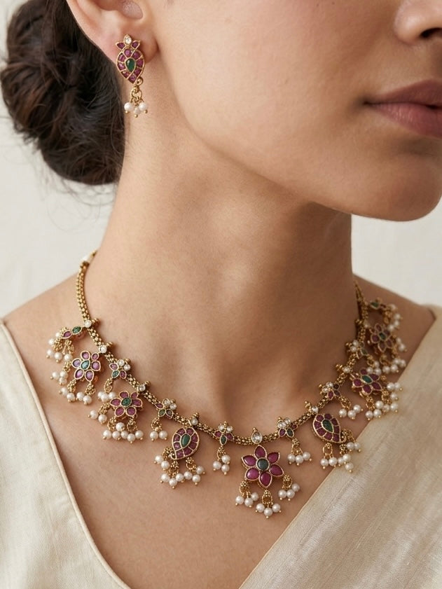 Sonarika Guttapusalu Necklace