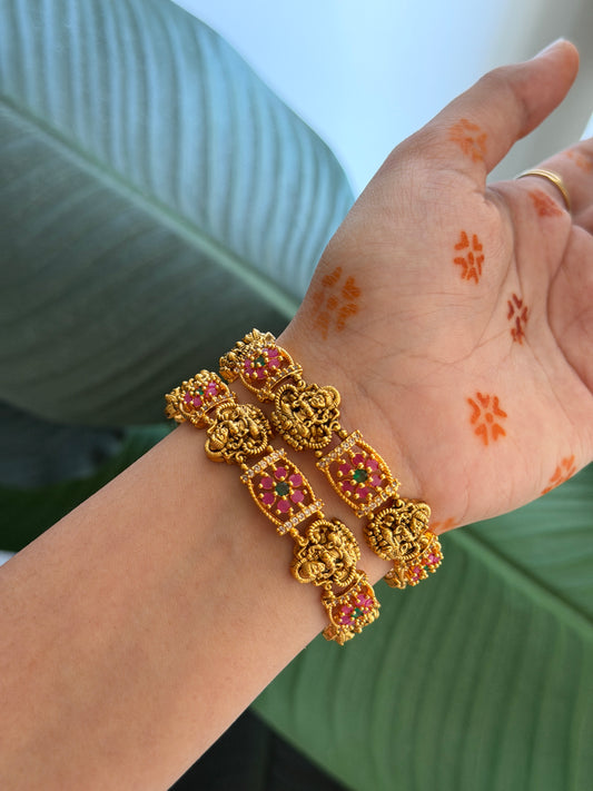 Parvathy Ruby Flora Bangles