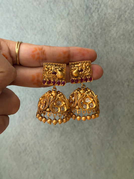 Kemp x Polki Morah Jhumkas