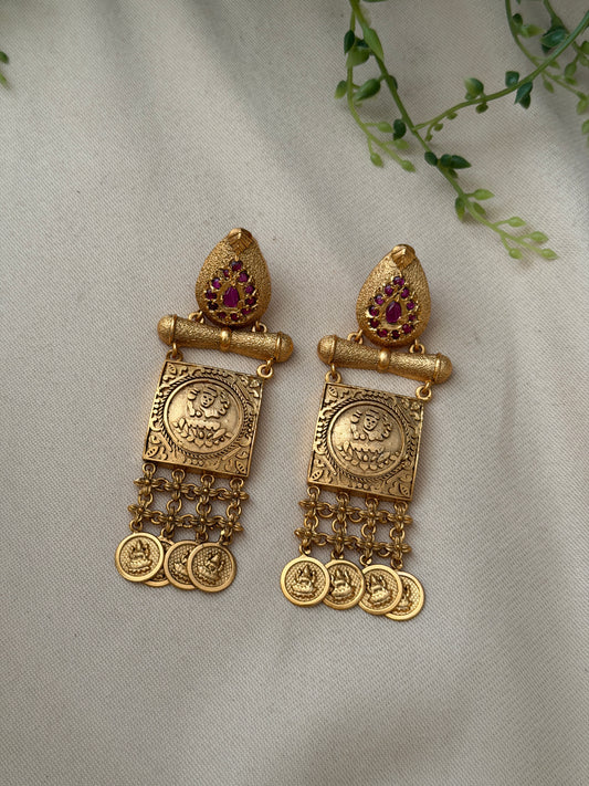 Tear drop Kaashu earrings