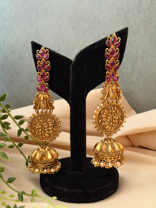 Sheeba Jhumka with Mattal