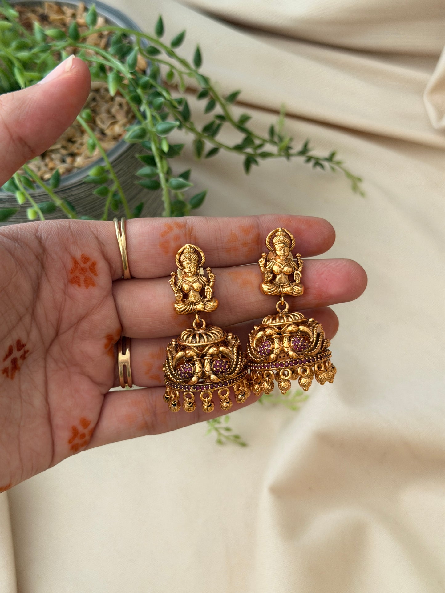 Antique AD x Azura Jhumkas