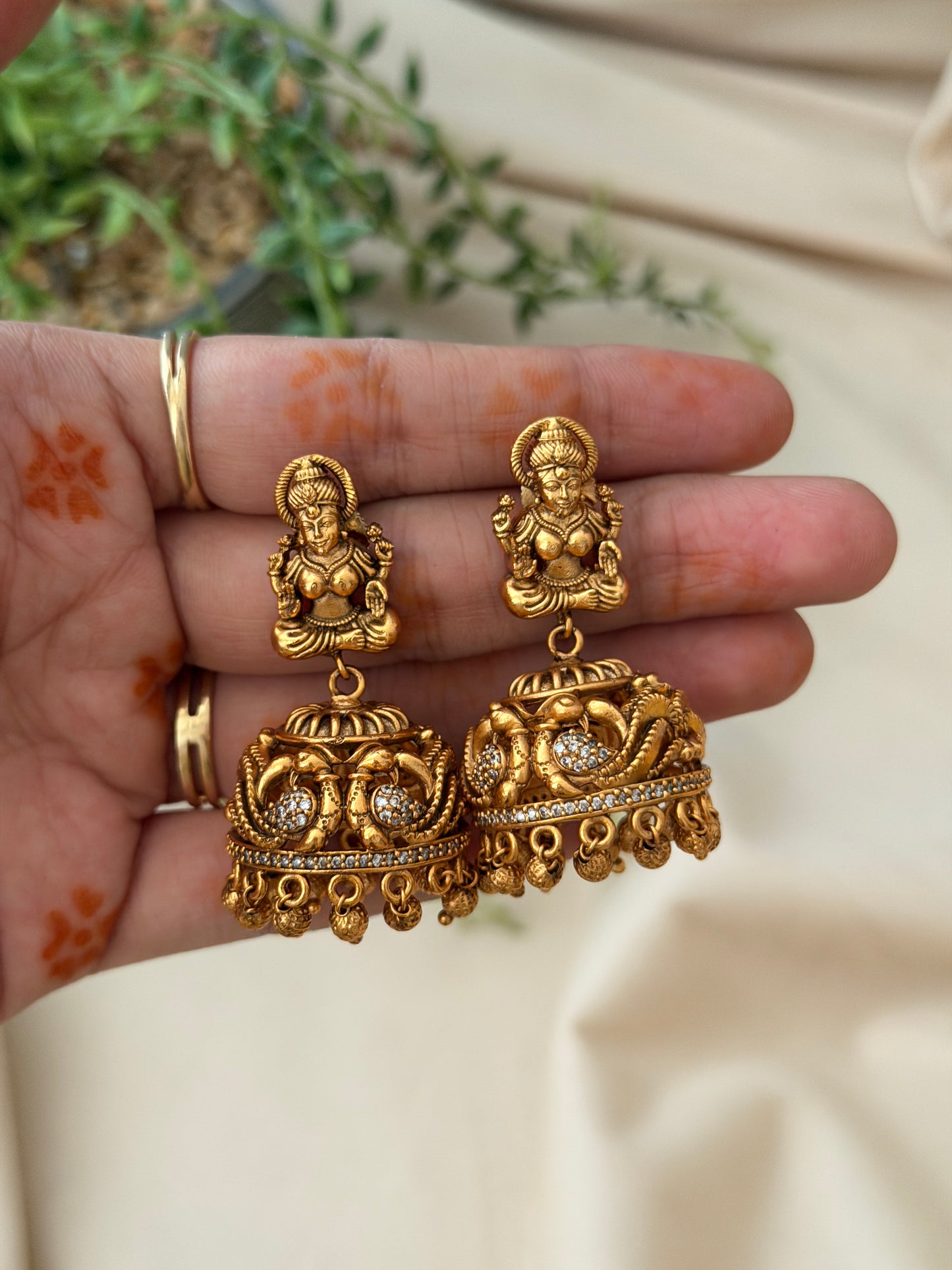 Antique AD x Azura Jhumkas
