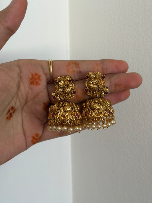 Nagas Antique Jhumkas