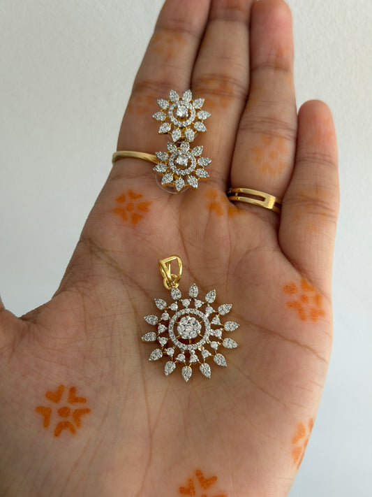 Surya Diamond Locket