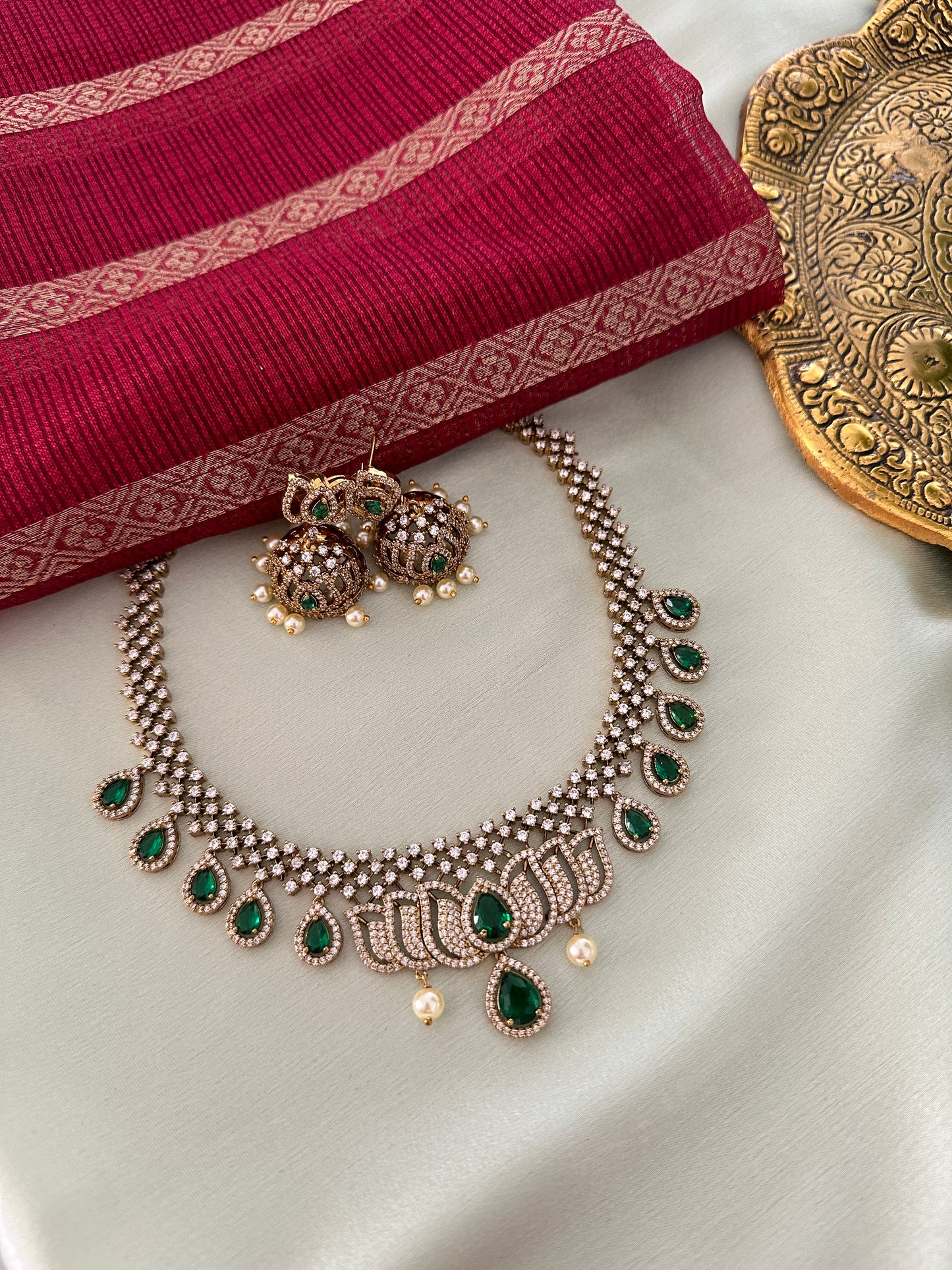 Thamarabharani AD Necklace