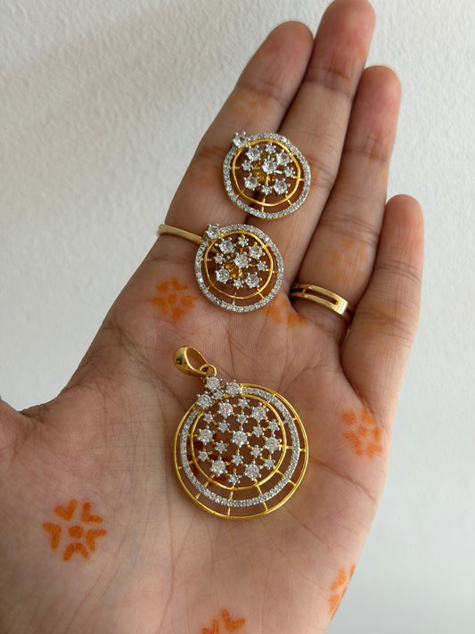 Solar Diamond Locket