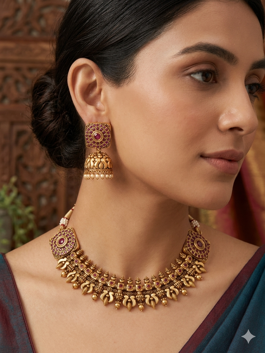 Ishana Antique Necklace