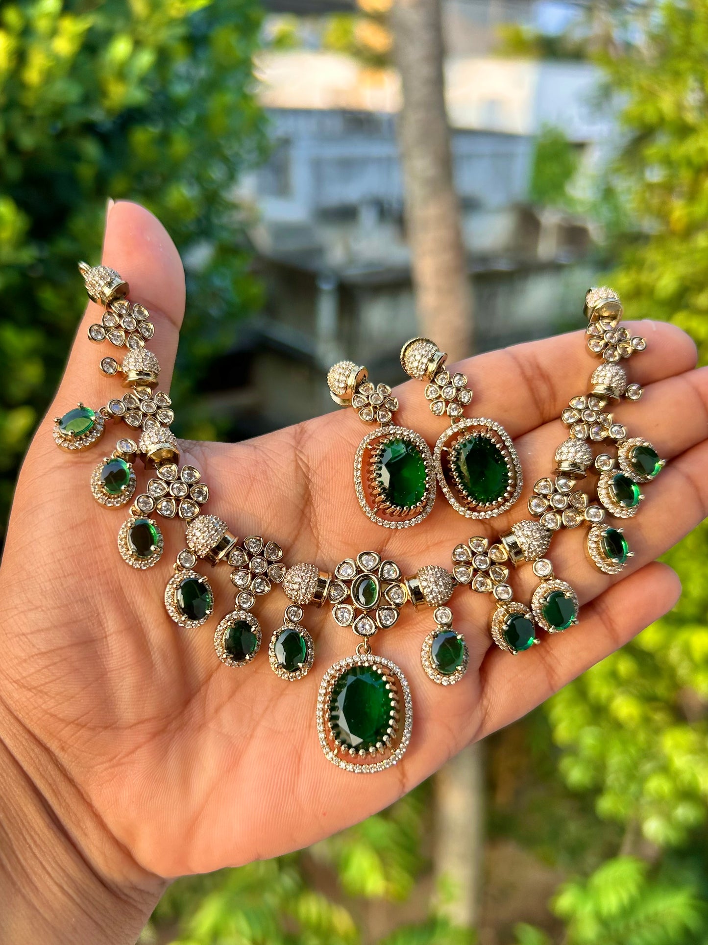 Solar AD Drop Necklace