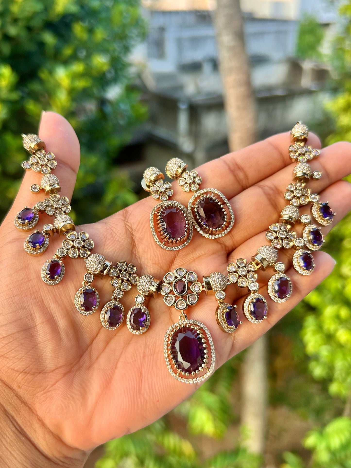 Solar AD Drop Necklace