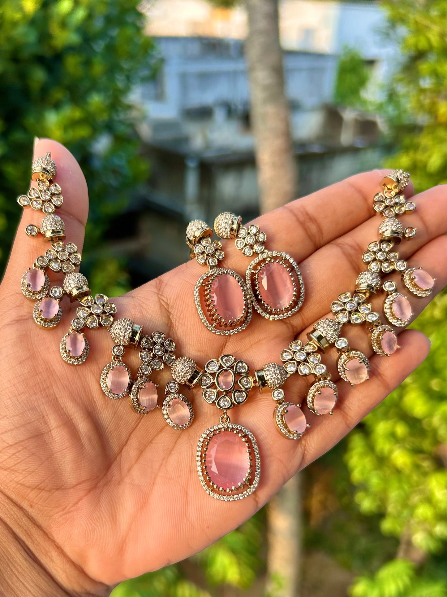 Solar AD Drop Necklace