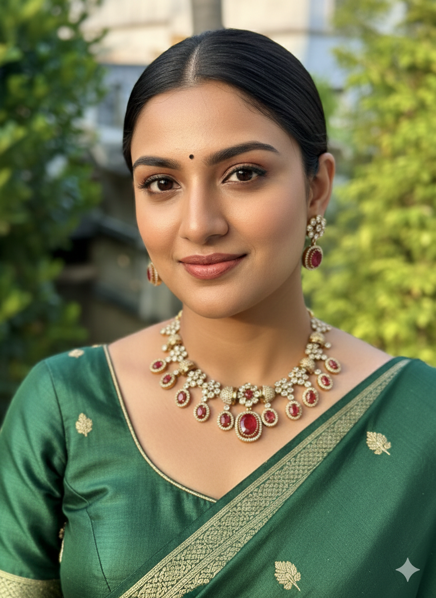 Solar AD Drop Necklace