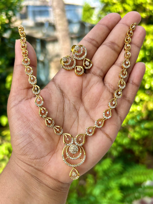 Mila Diamond Replica Necklace