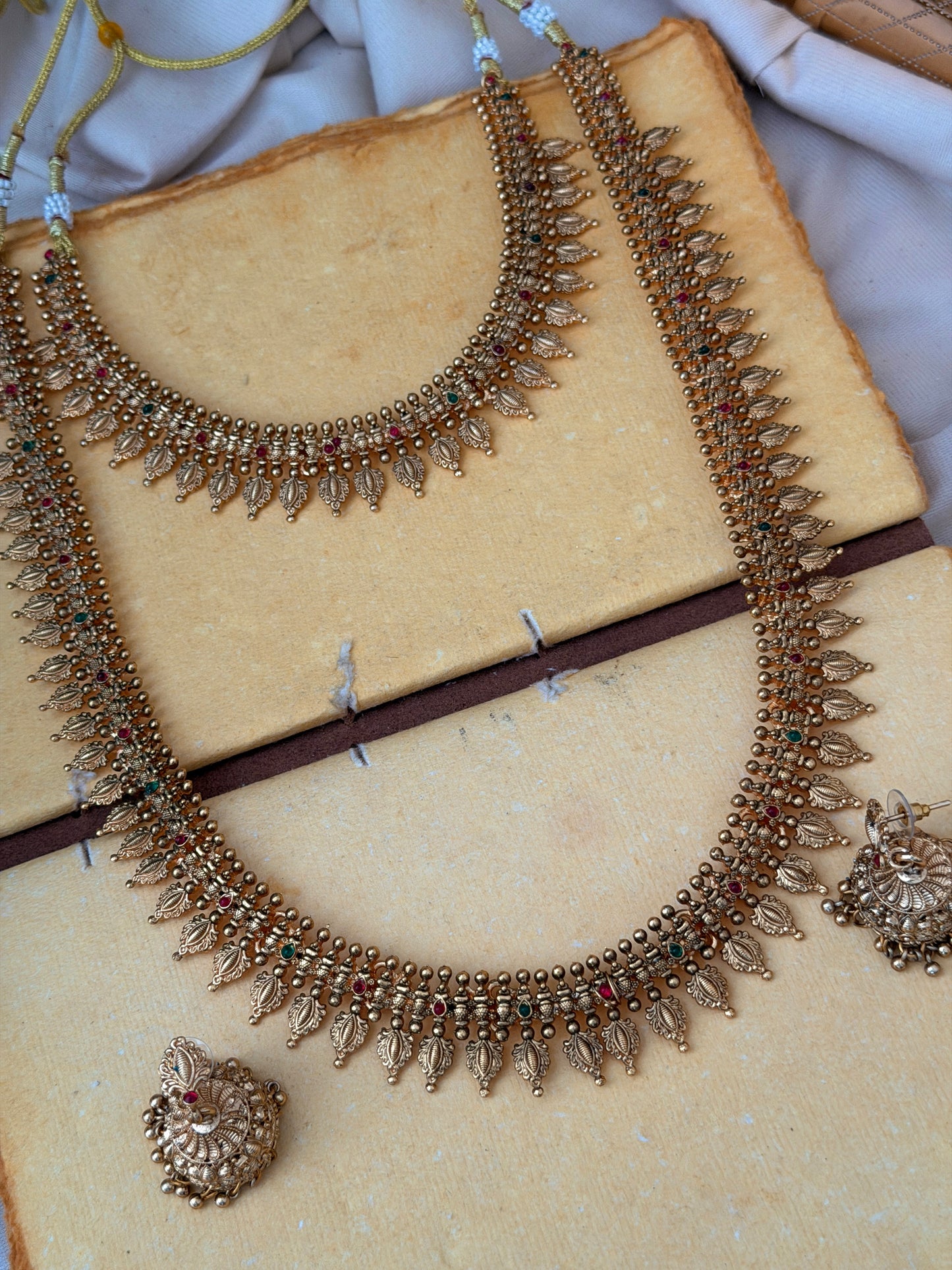 Ishaani Inspired Mullamottu Bridal Combo