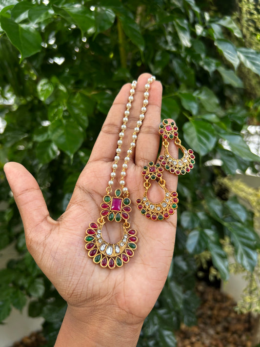 Budgeted Pearl Pendant Maala
