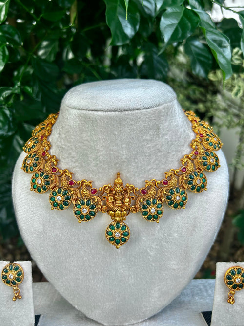 Dramika Kempu Necklace
