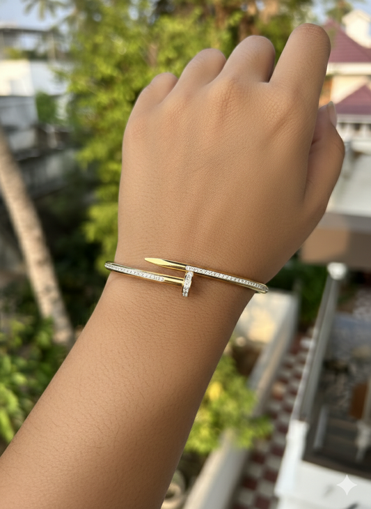 Nail Pin Anti Tarnish Bracelet v2.0