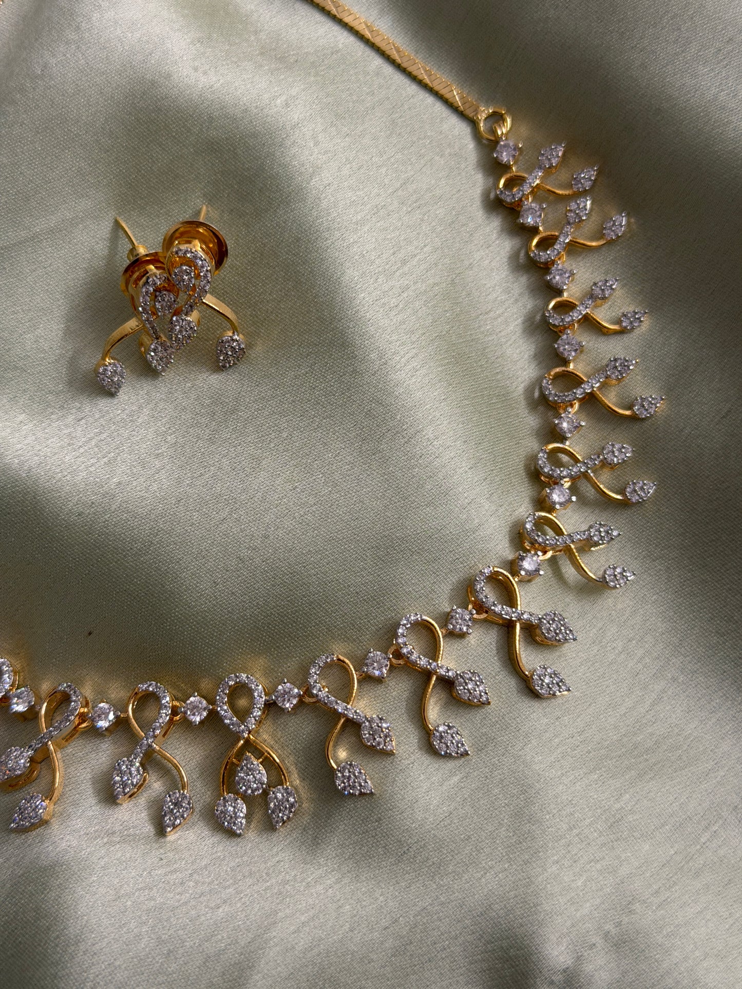Lidiya Diamond Replica Necklace