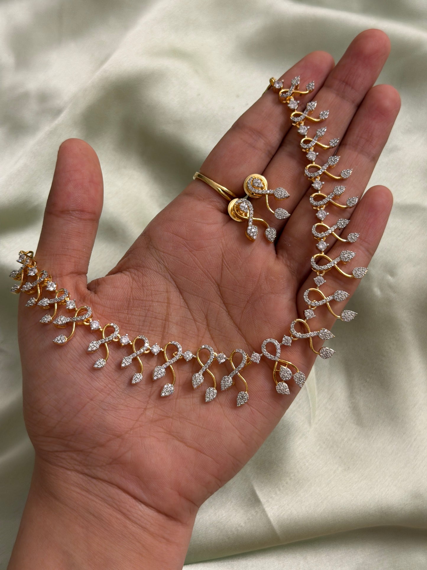 Lidiya Diamond Replica Necklace