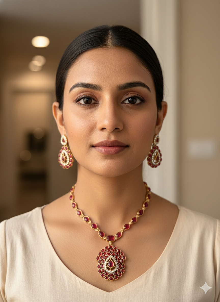 Jyothika Inspired Necklace (Budgeted)