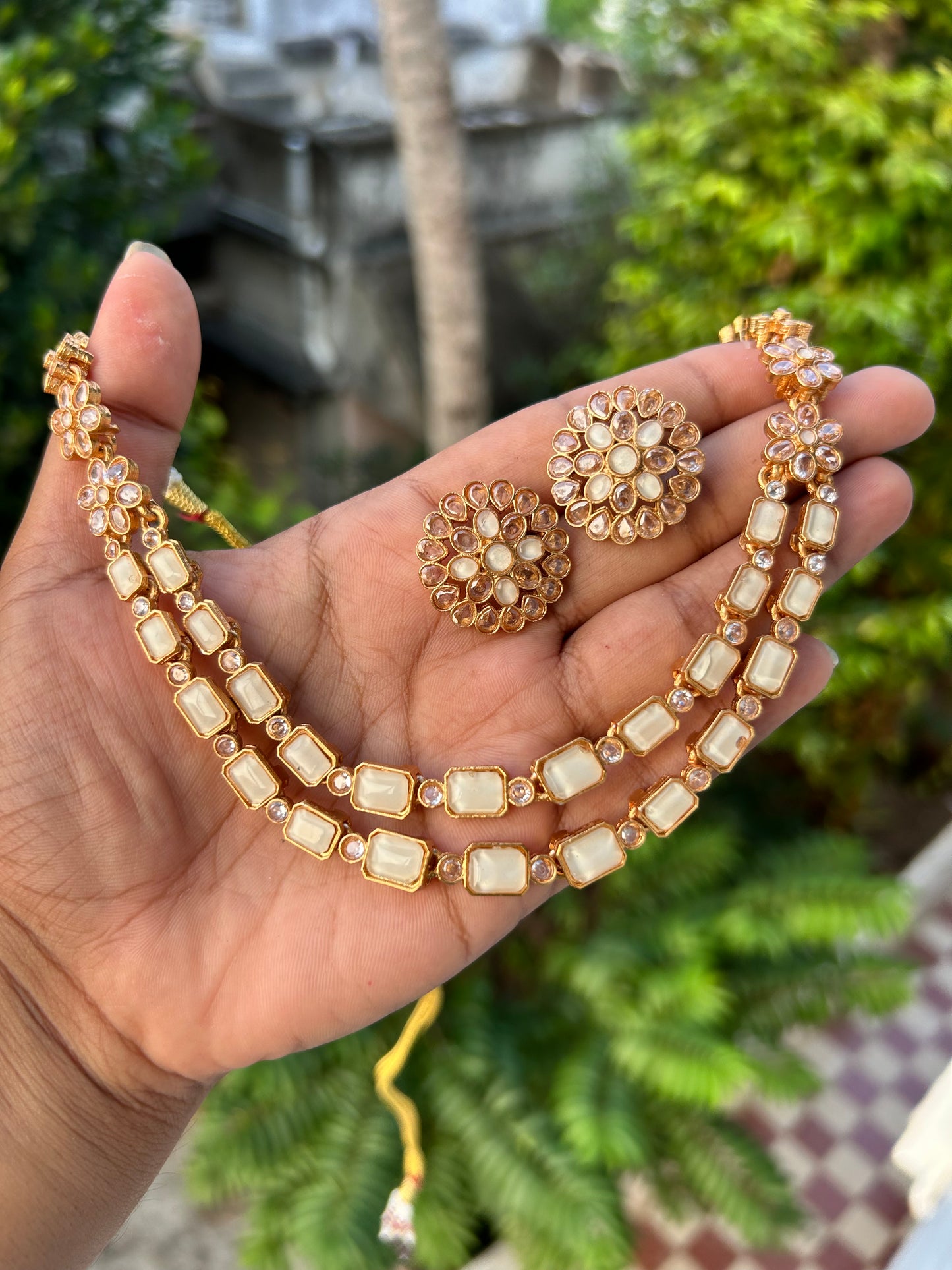 Radhika Double Layer Necklace