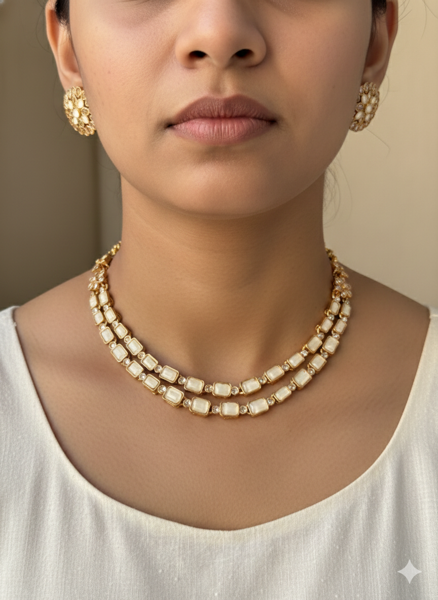Radhika Double Layer Necklace