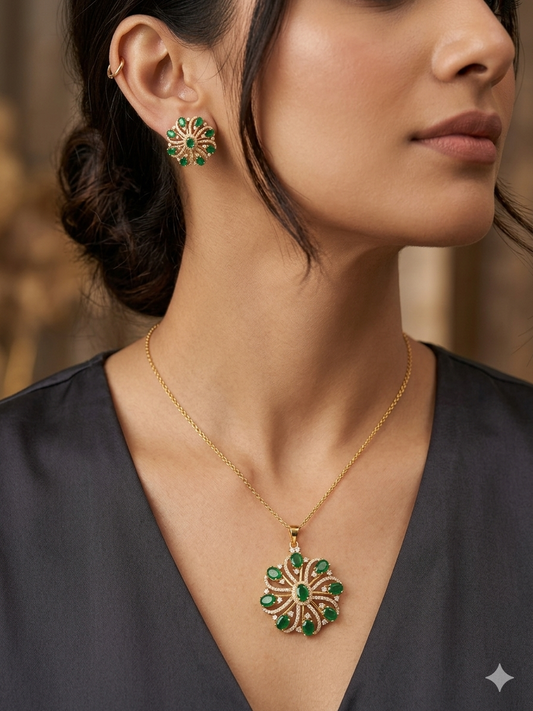 Zufiyaana Stone Locket