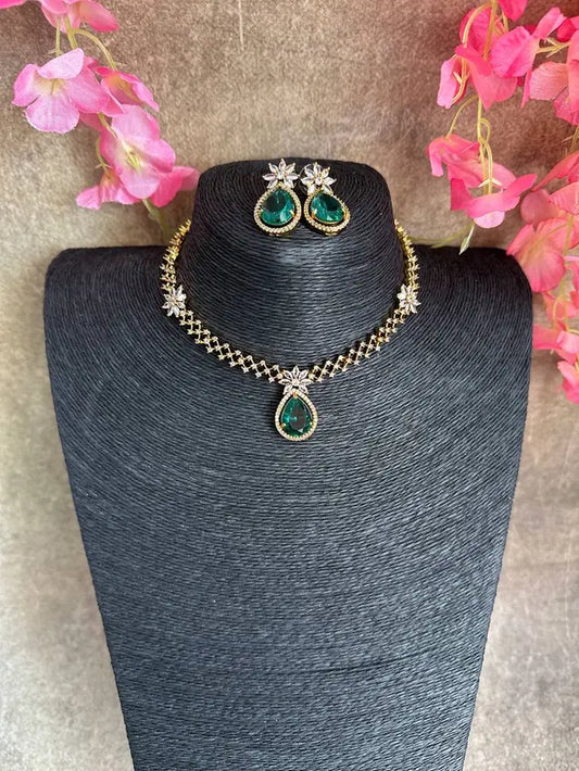 Uncut Precious AD Necklace