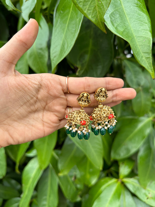 Gold Lookalike Premium Jhumkas